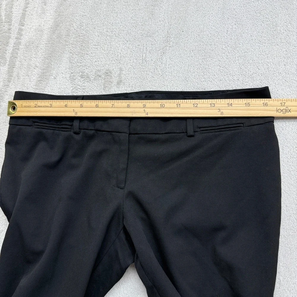Loft Marisa Trouser Women 4 Black Wide Leg Dress Pant Professional Office Career